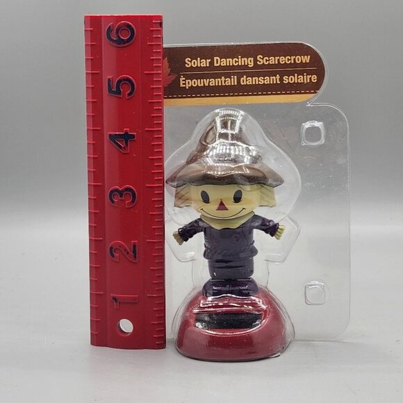 Solar Dancing Scarecrow Halloween Thanksgiving Fall Decoration - Picture 5 of 5